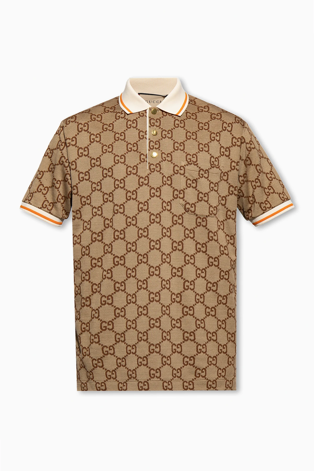 Monogrammed polo shirt