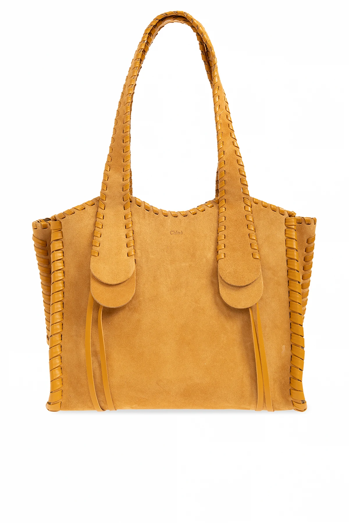 ‘Mony Medium’ suede shopper bag