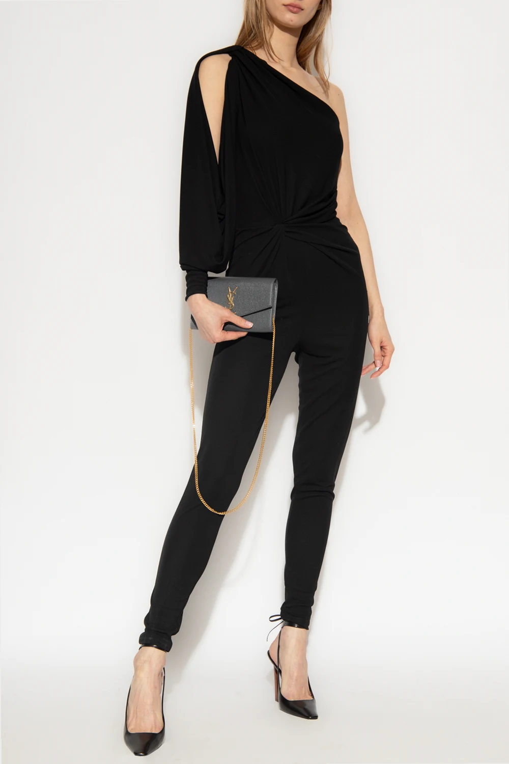 One-shoulder jumpsuit