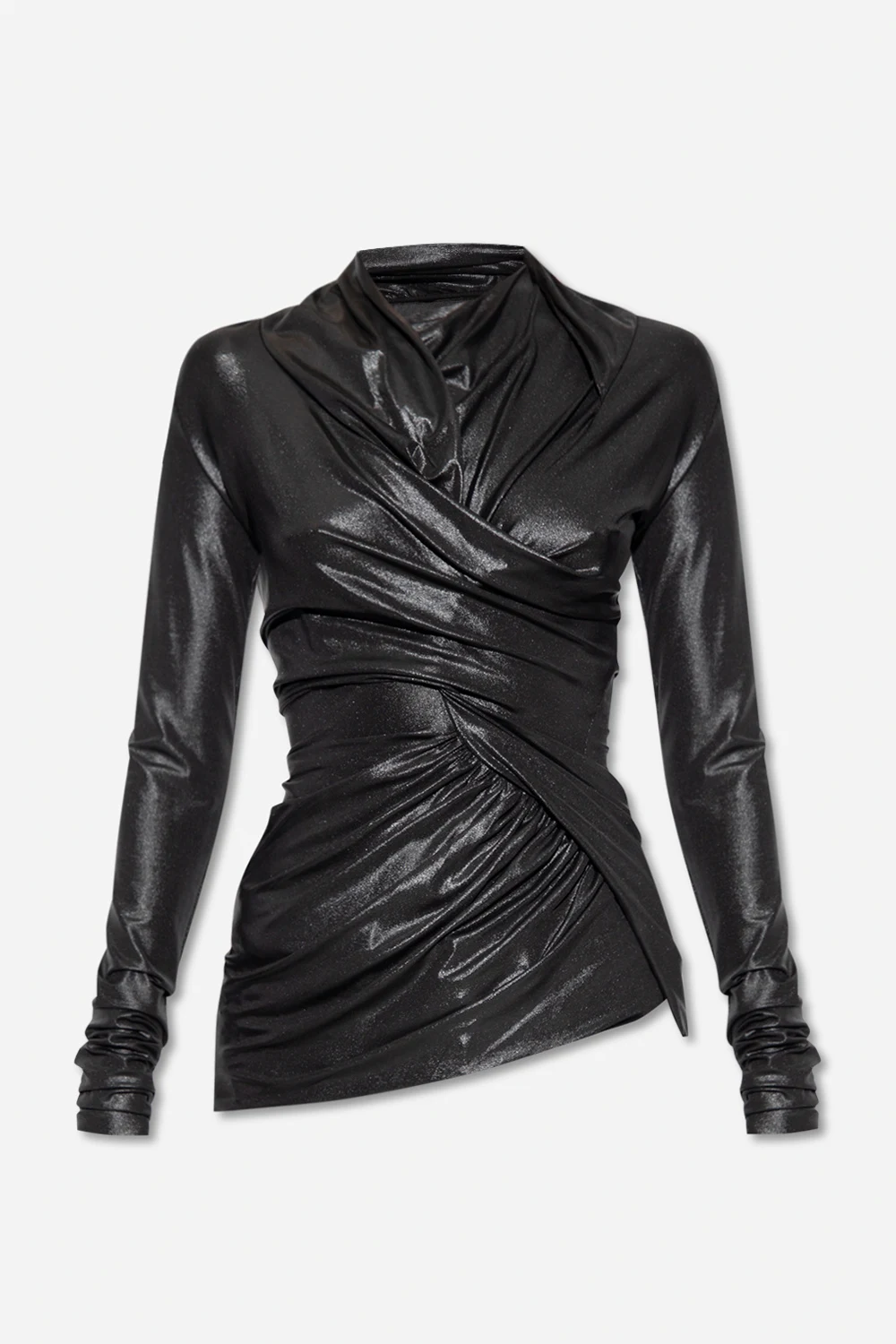 ‘Magnetic’ draped top