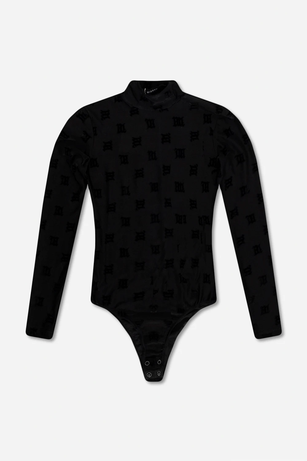 Body z welurowym monogramem