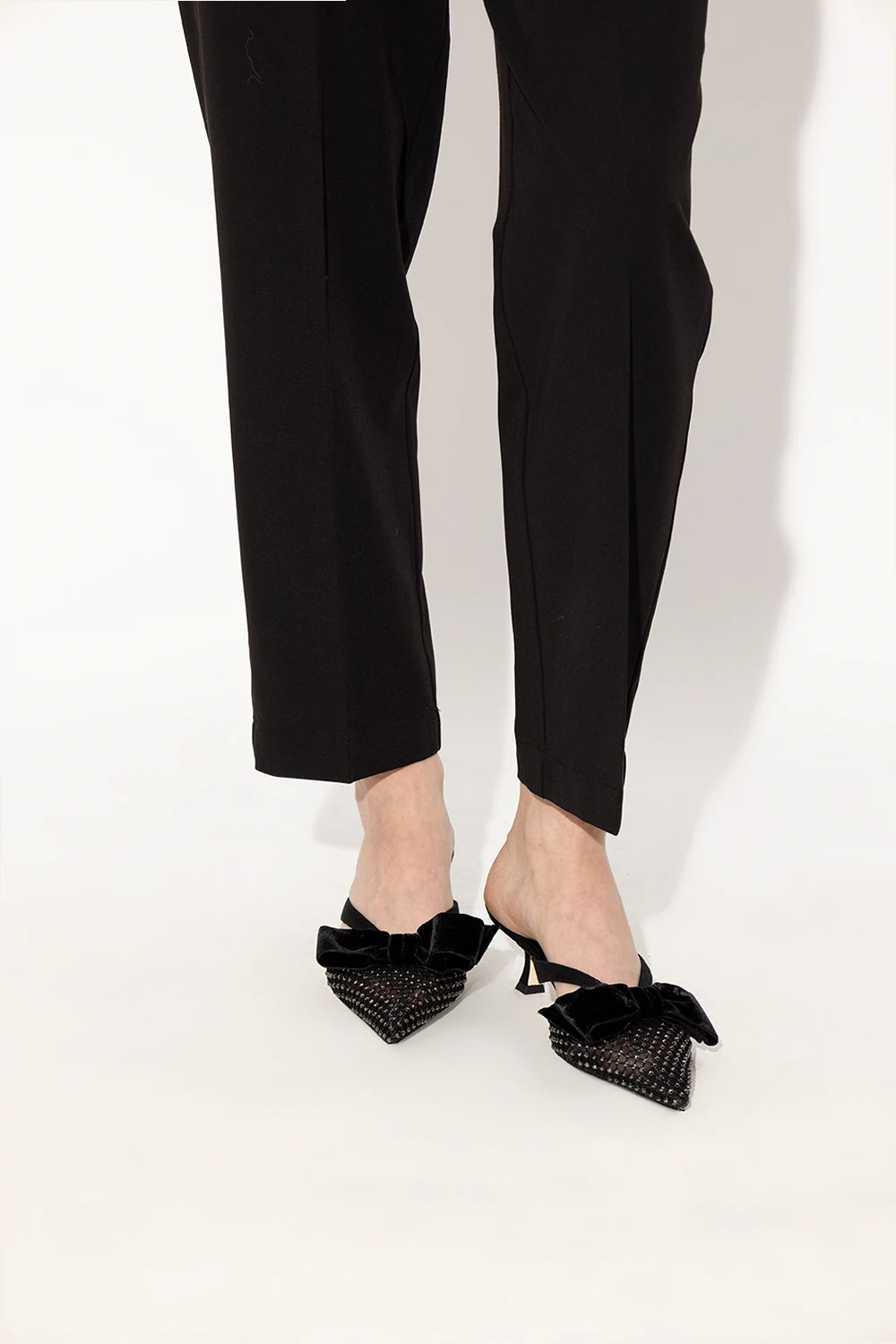 ‘Flaca’ heeled mules