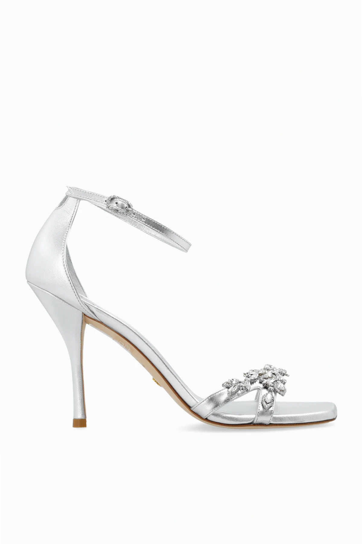 ‘Nudist’ heeled sandals