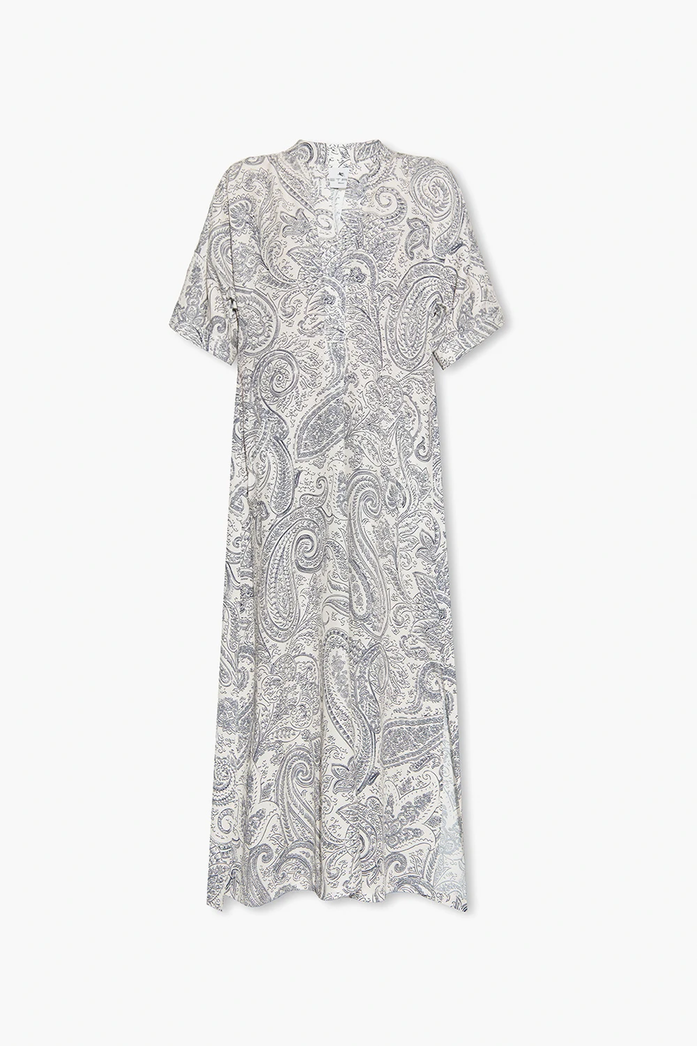 Dress with paisley motif