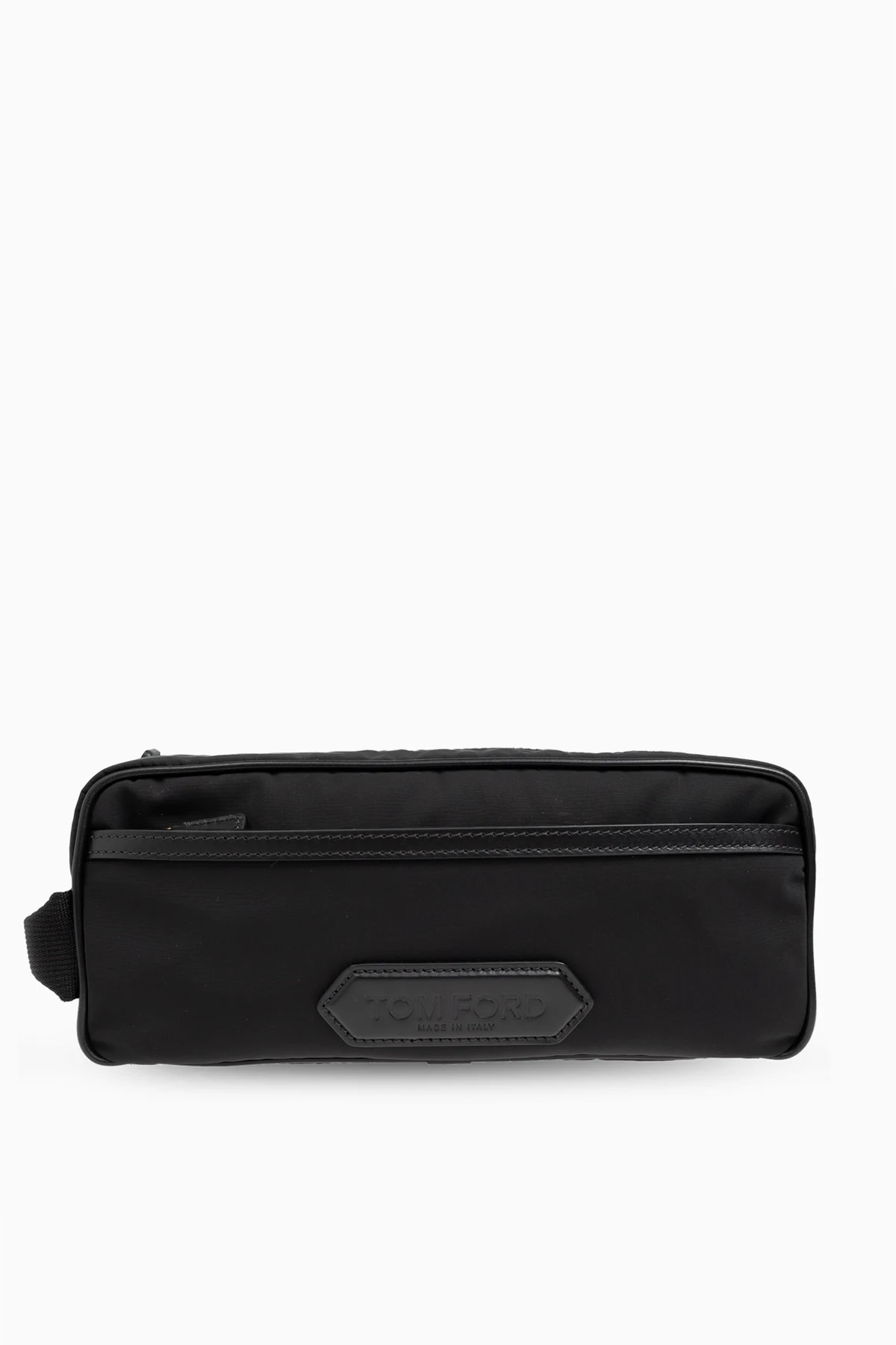 Kosmetyczka z naszywką z logo