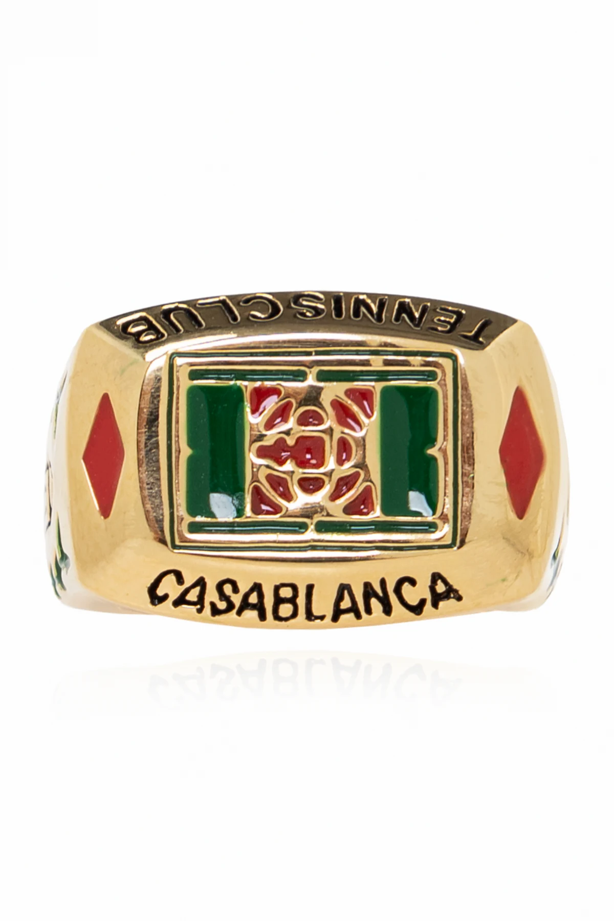Ring with logo