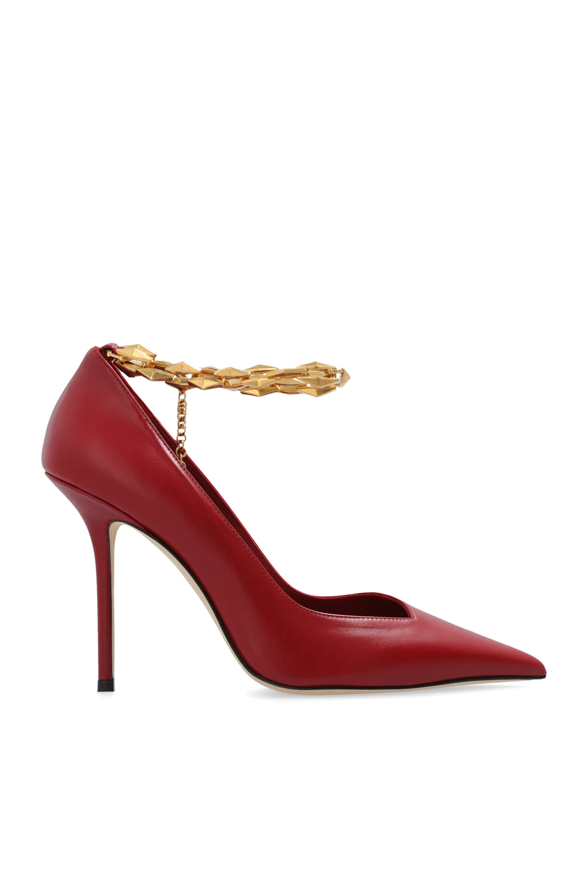 ‘Diamond Talura’ leather pumps