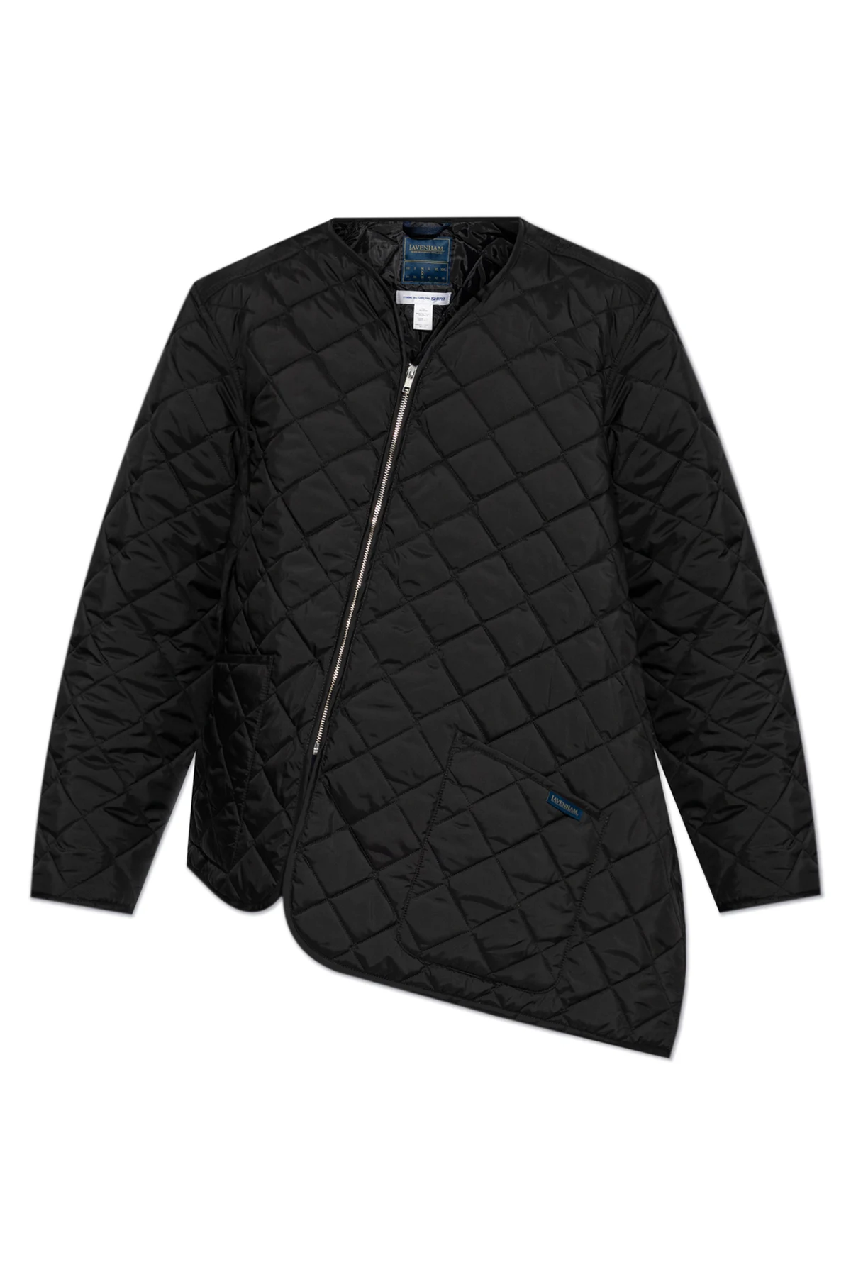BLACK Quilted Jacket