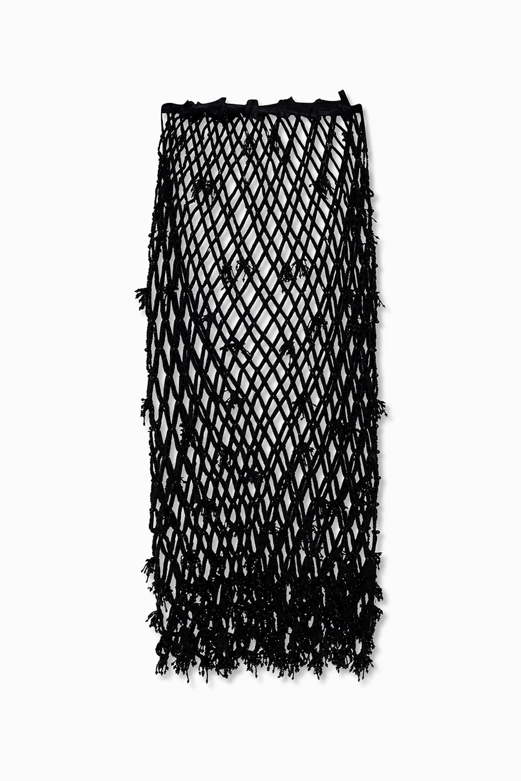 Openwork skirt