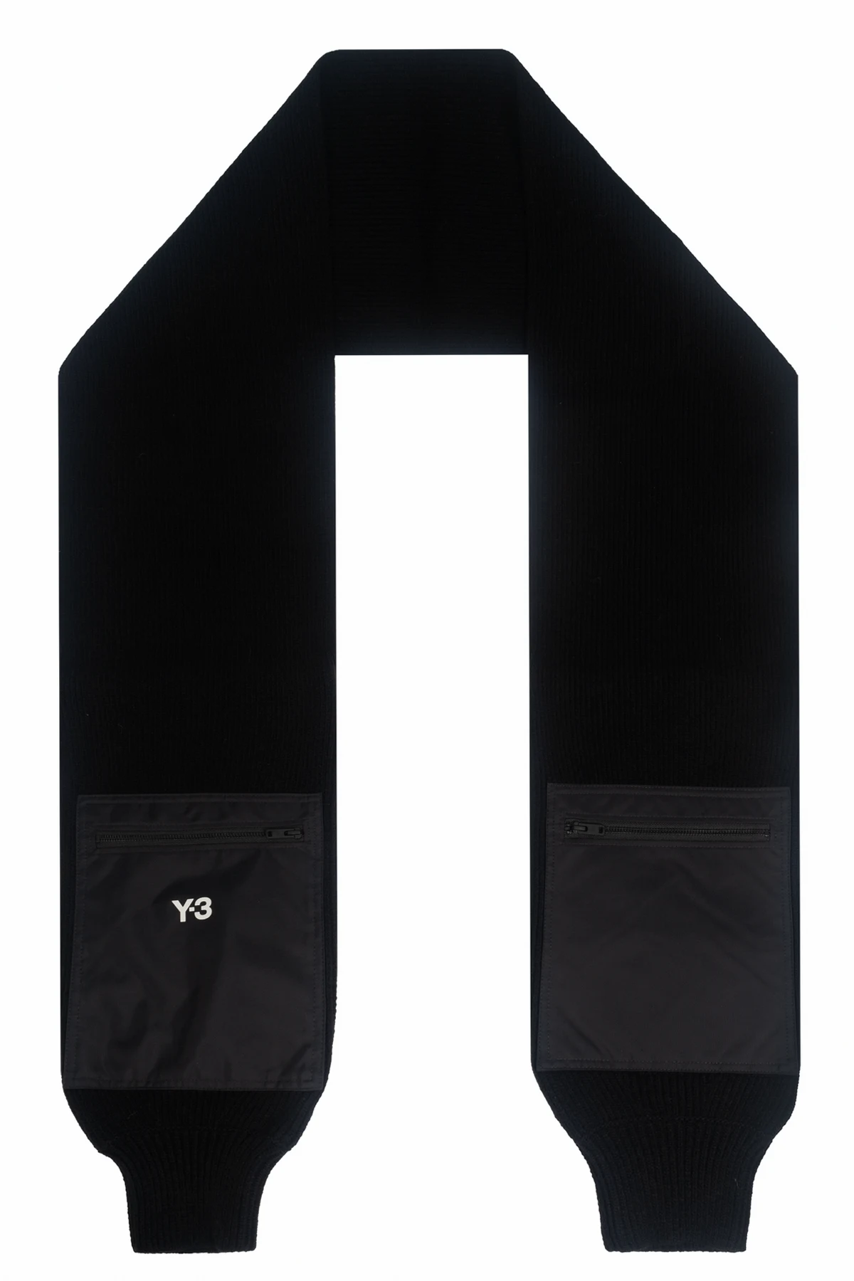 Dwustronny szal z kieszeniami