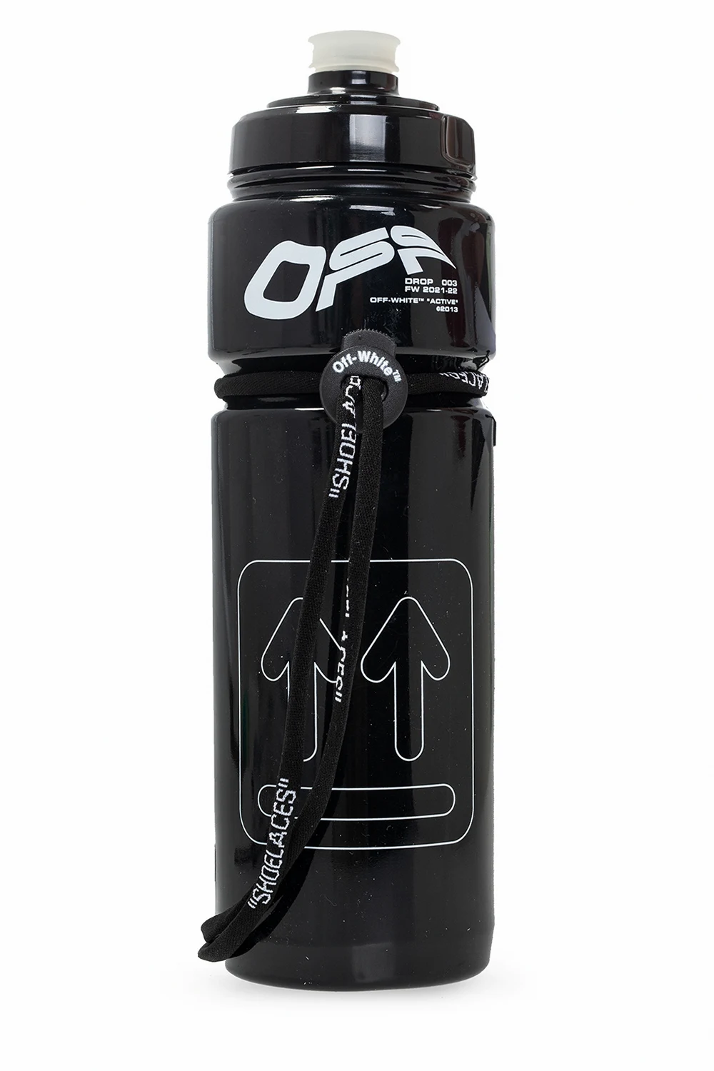 Water bottle with logo