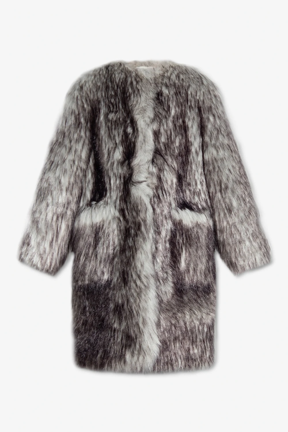 Faux fur coat