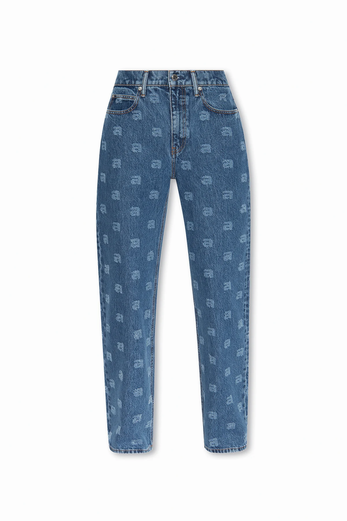 Jeansy z monogramem
