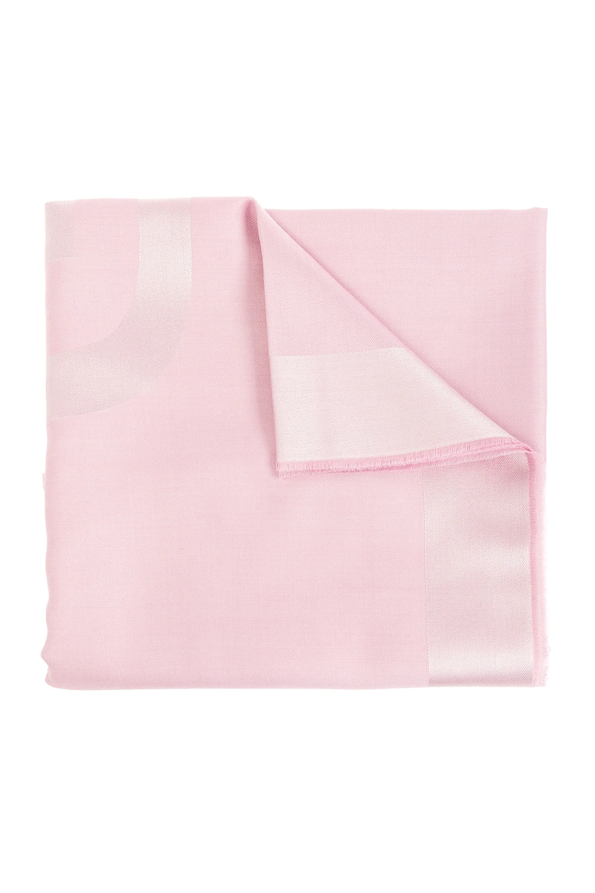 Silk scarf with logo