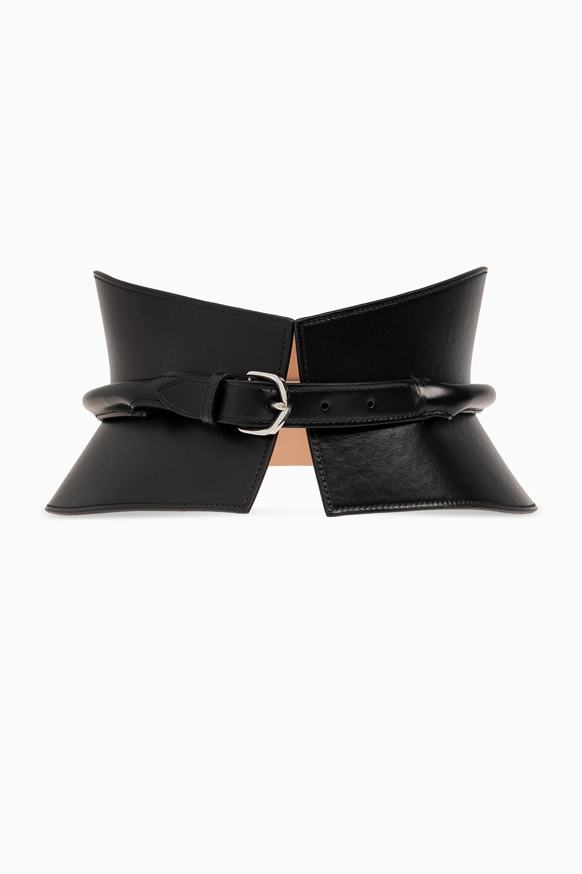 Wide waist belt