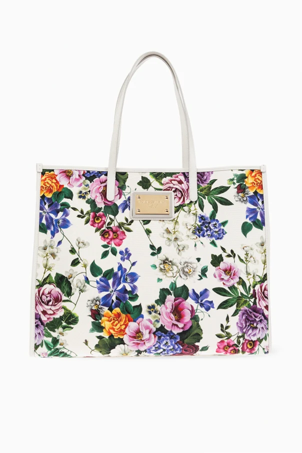 MEHRFARBIG Shopper-Tasche mit Blumenmuster