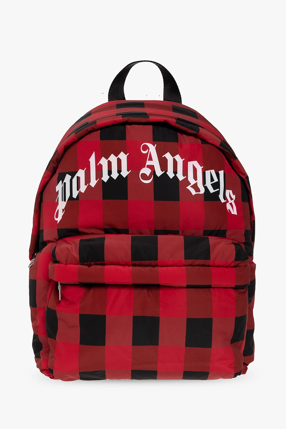 Checked backpack