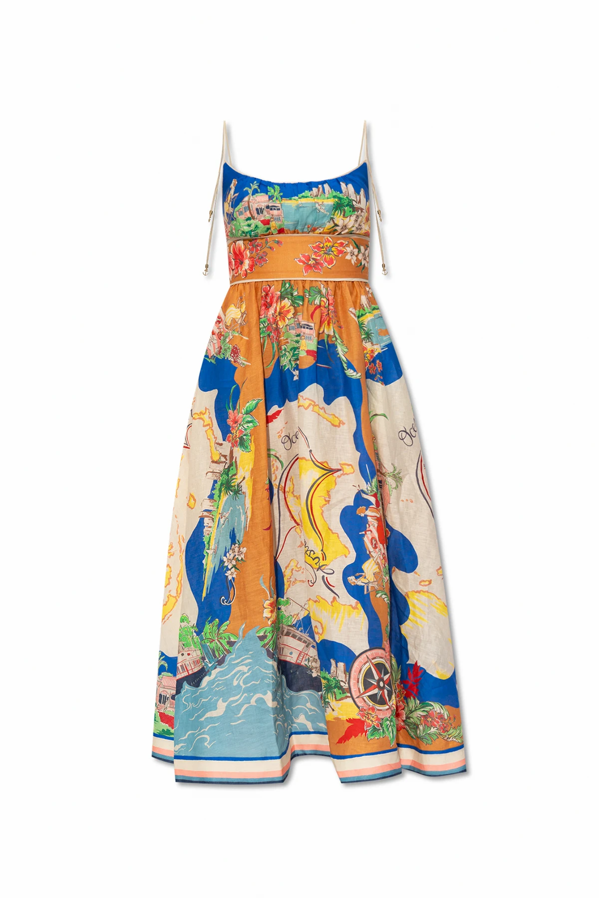 Linen sleeveless dress