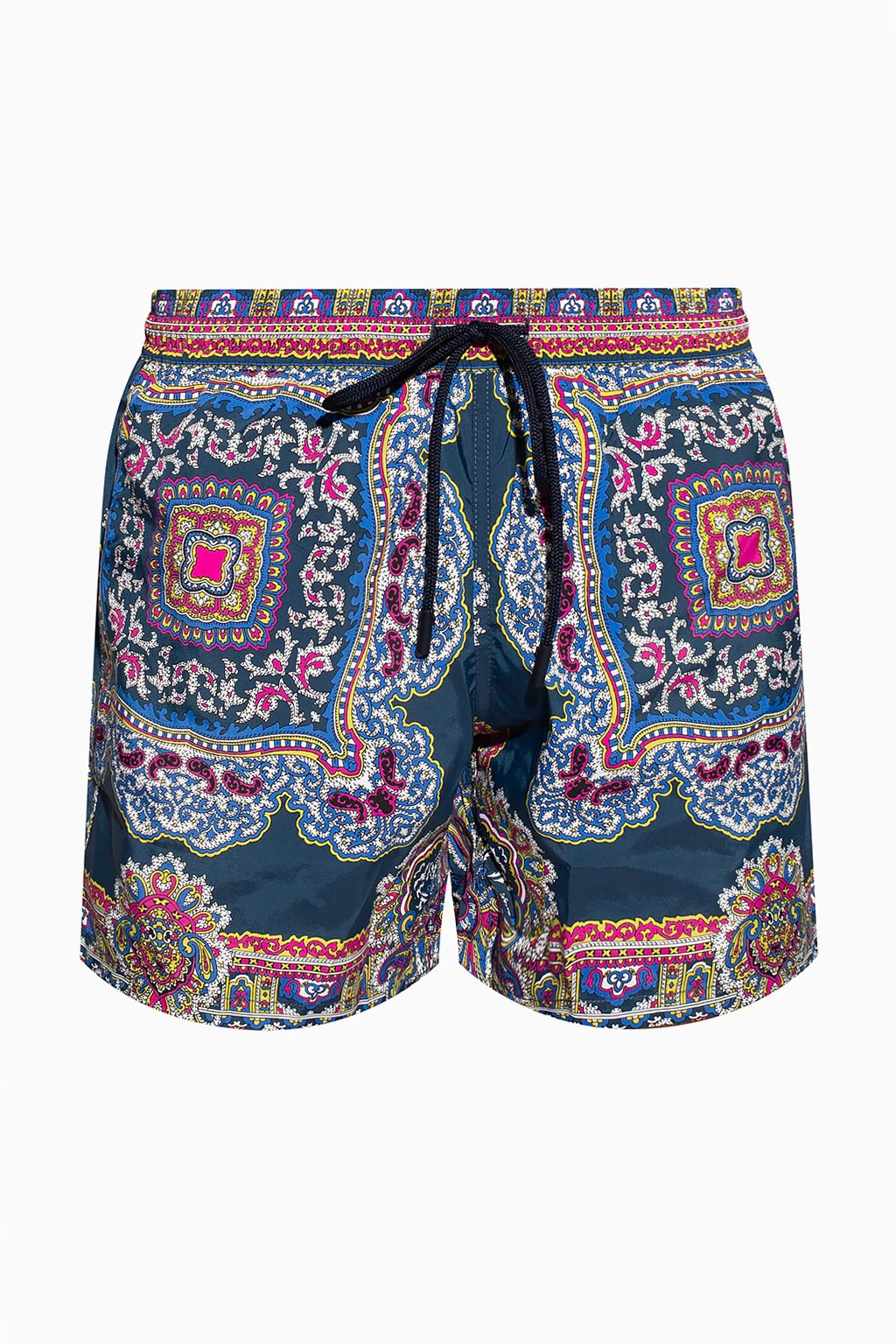 Paisley-motif swim shorts