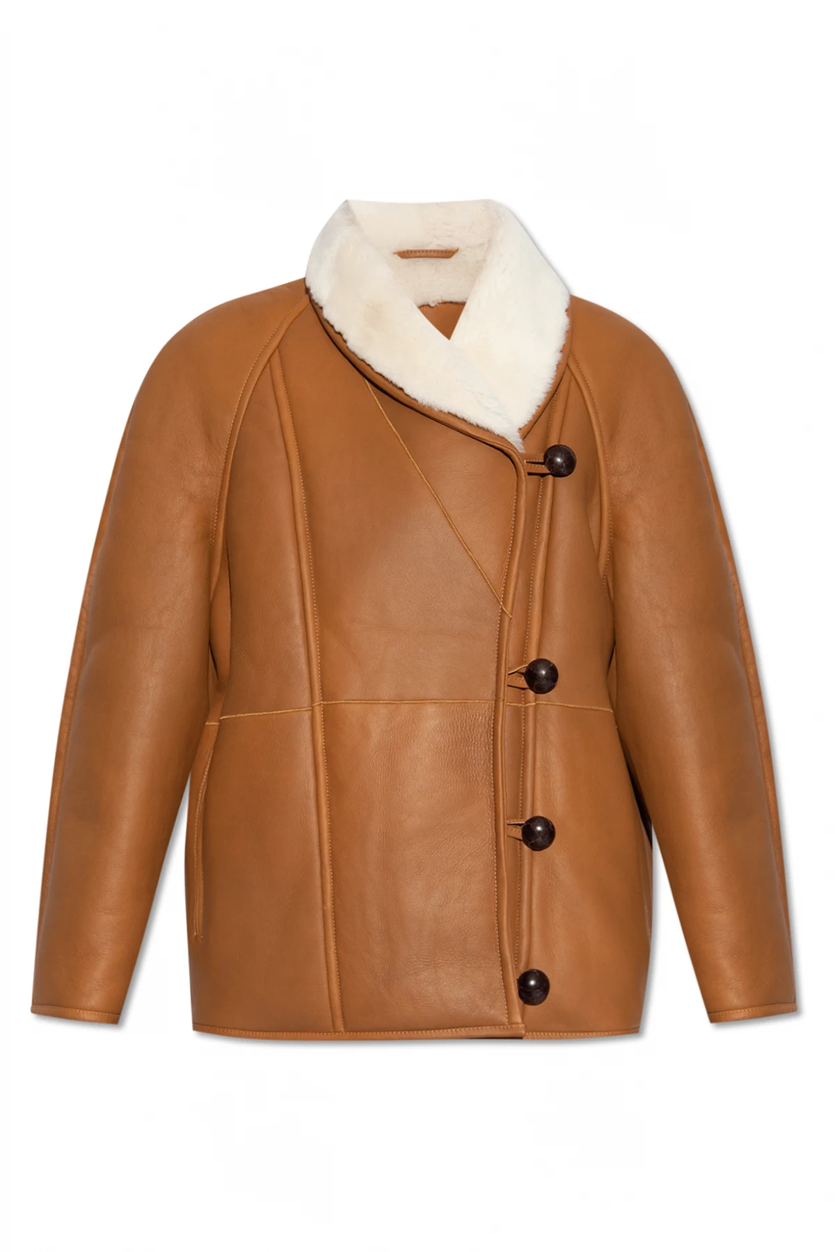 ‘Alinae’ lamb shearling jacket