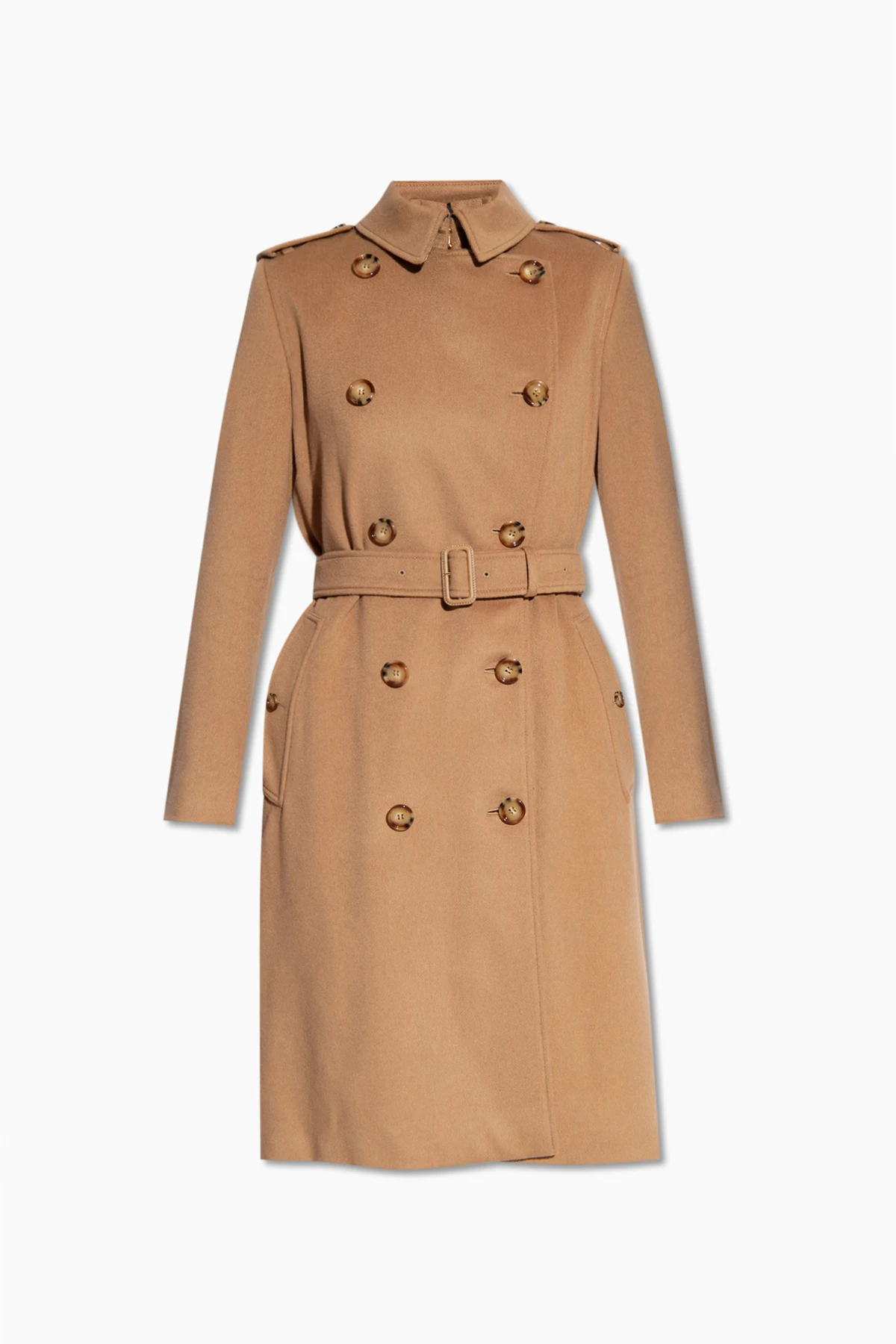 Cashmere trench coat