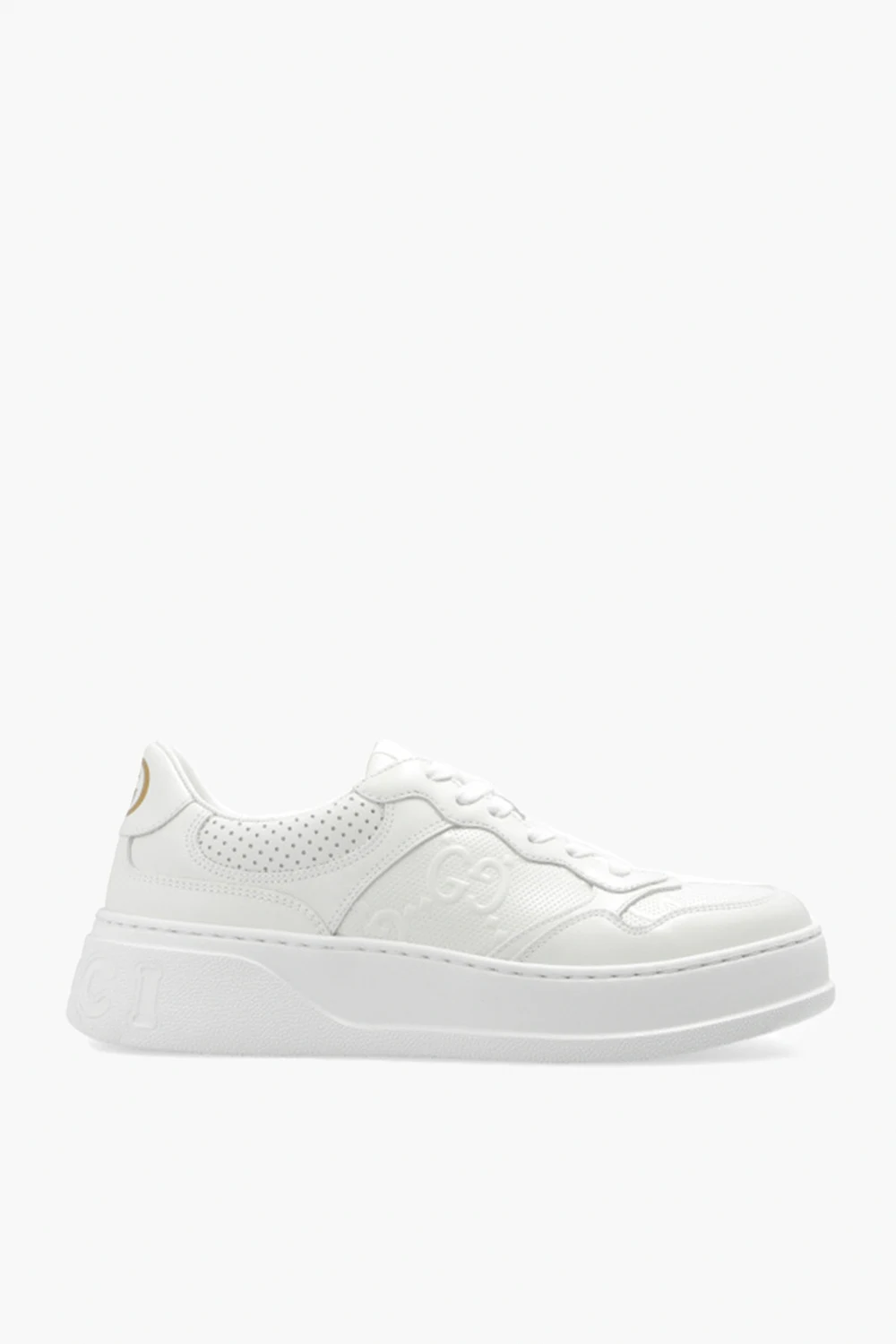 BIAŁY  Buty sportowe z monogramem
