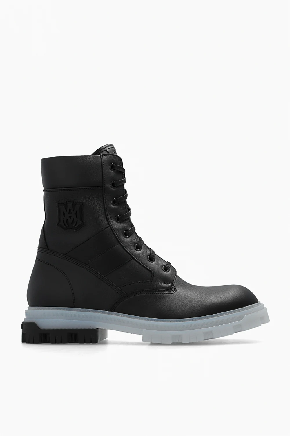 Skórzane buty za kostkę typu ‘combat’
