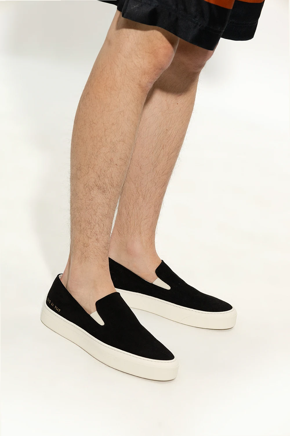 Zamszowe wsuwane buty