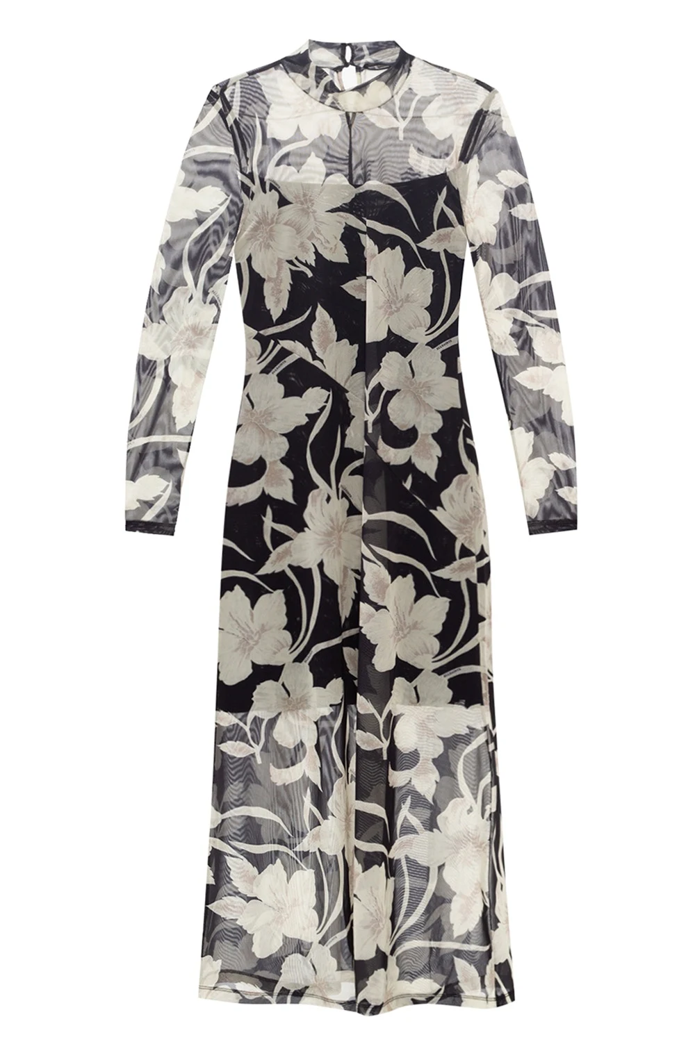 ‘Hanna’ dress with band collar