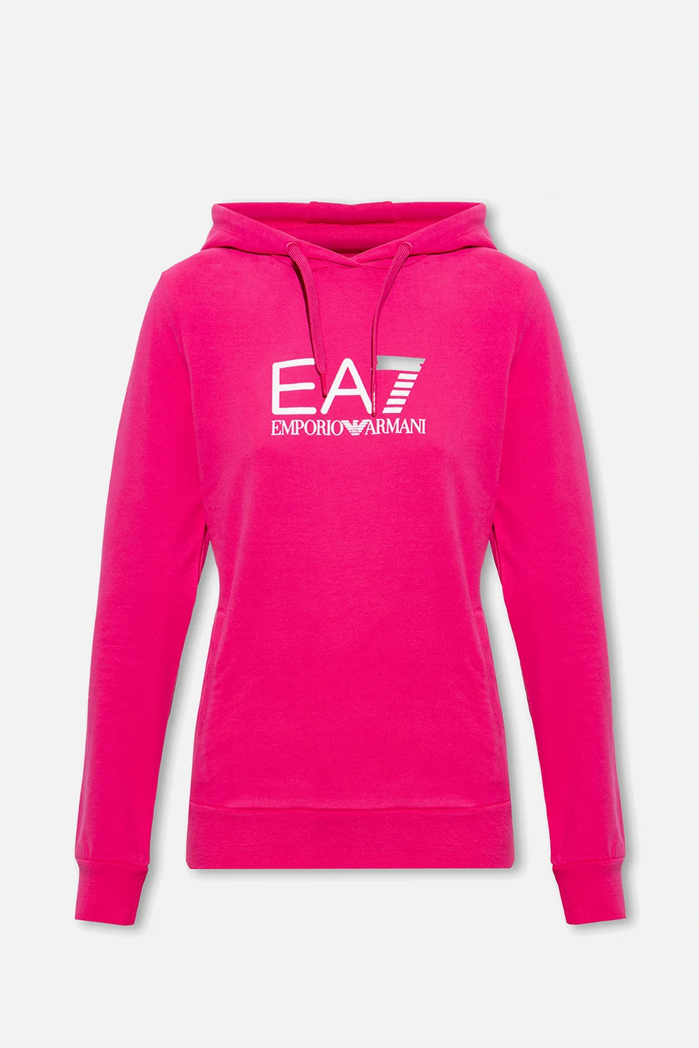 Hoodie with logo print