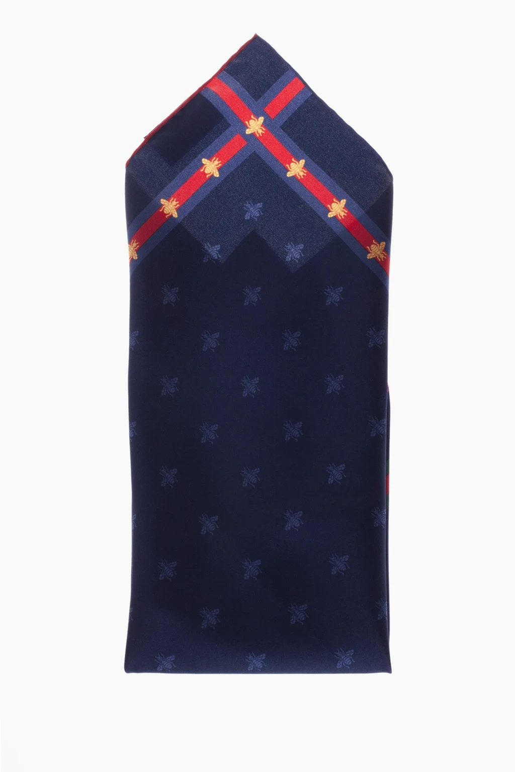 JEDWABNA POSZETKA W OZDOBNY WZÓR