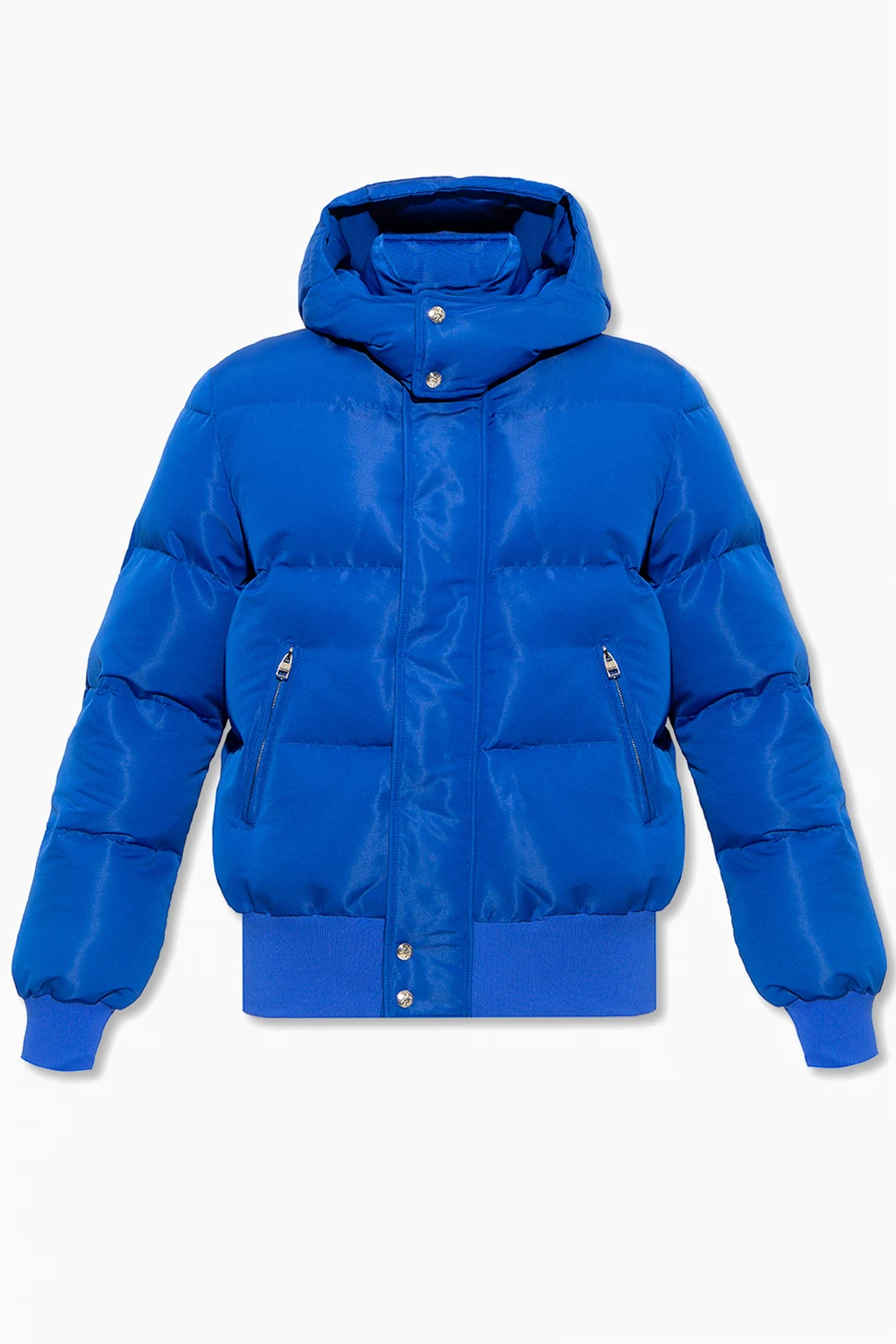 Insulated jacket with hood