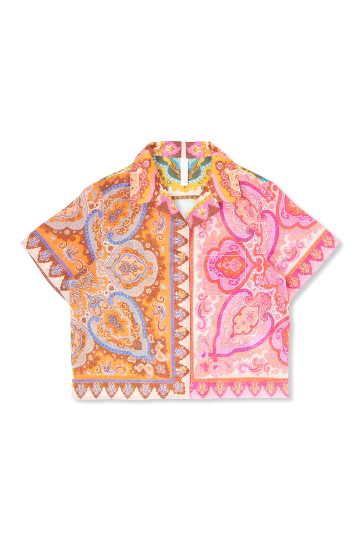 Shirt with short sleeves