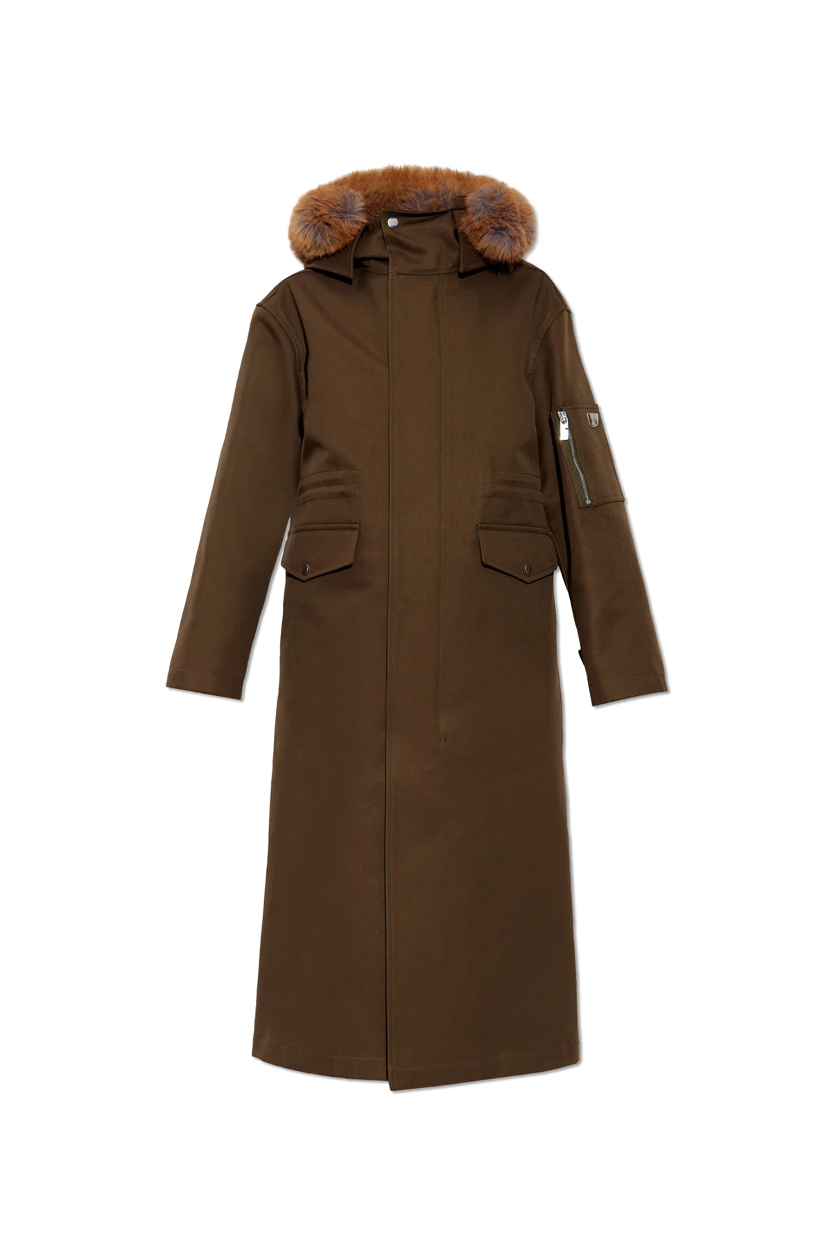 Parka mit Kunstpelz