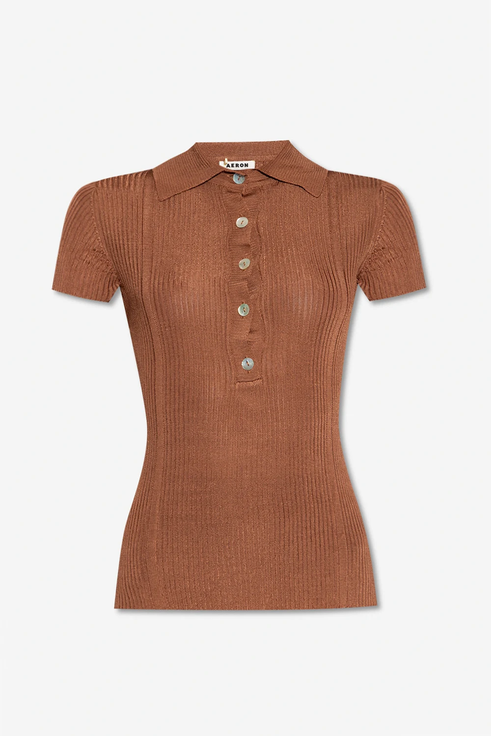 Prążkowane polo ‘Tate’