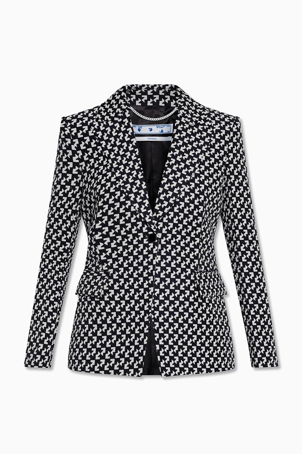 Patterned blazer