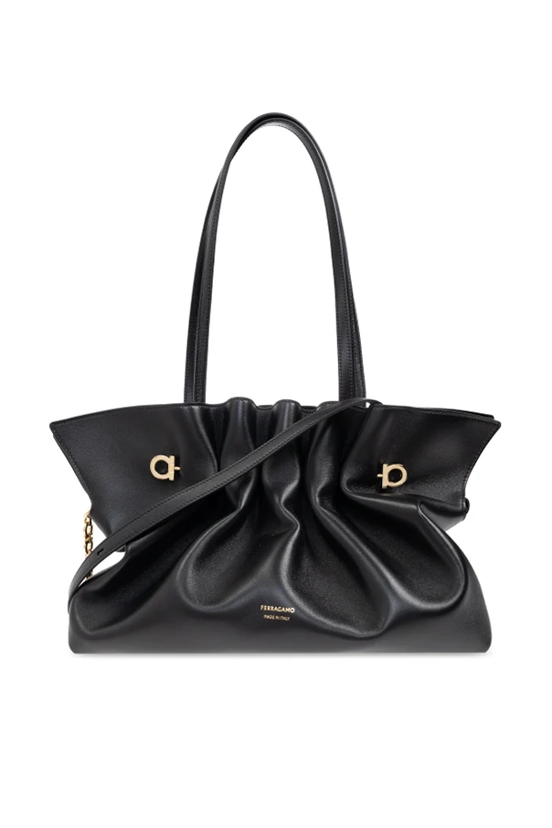 SCHWARZ Schultertasche Pierc Medium