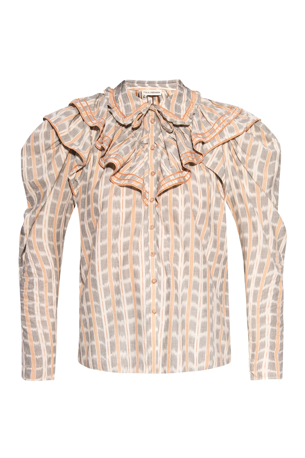 ‘Clementine’ patterned top