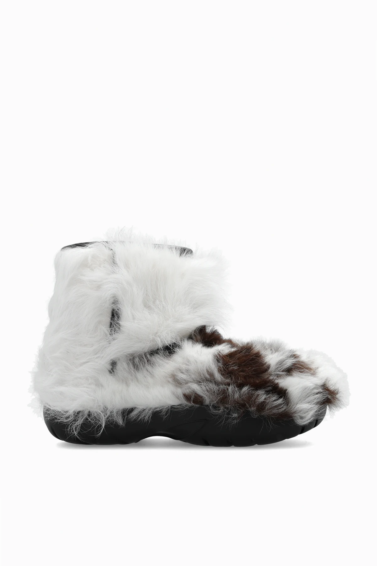 Fur ankle boots