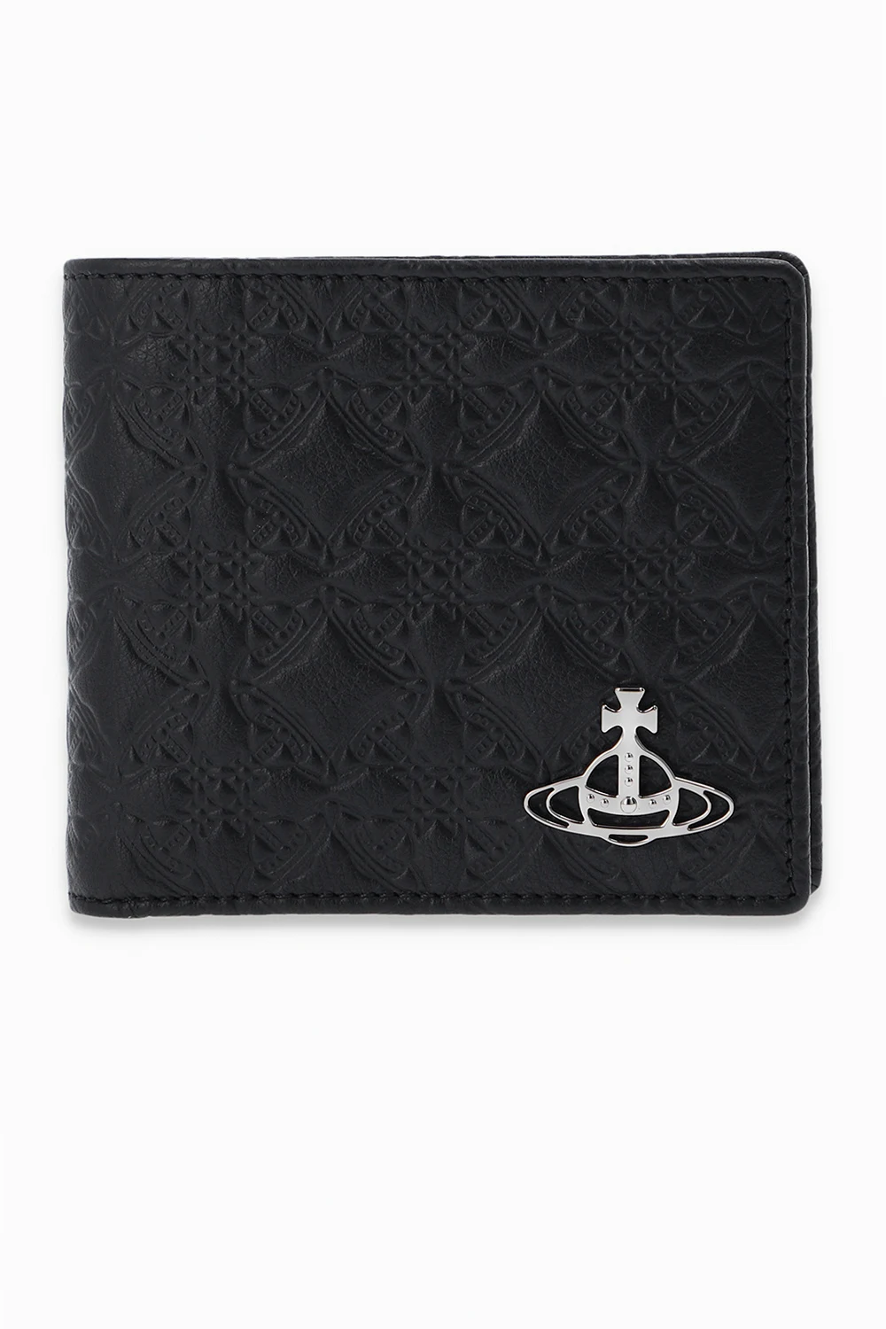 ‘Geroge’ leather wallet with logo