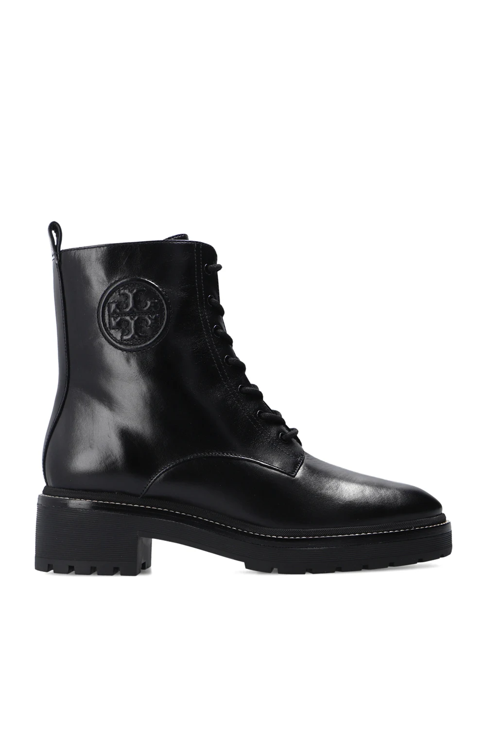 Ankle boots with logo