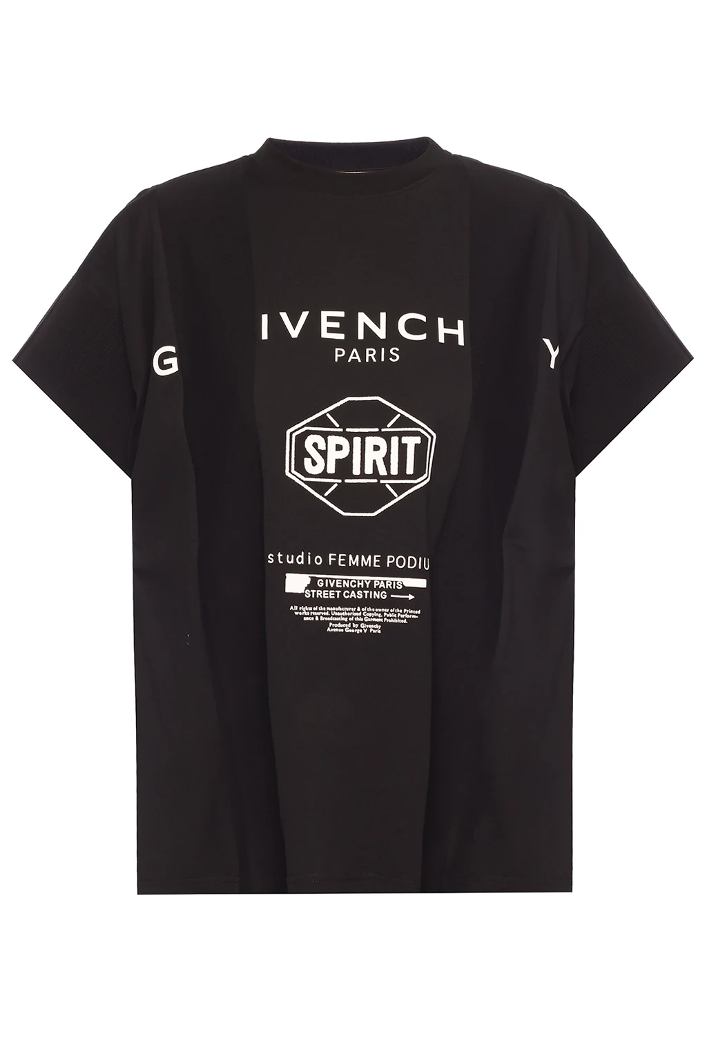 Short sleeve sweatshirt