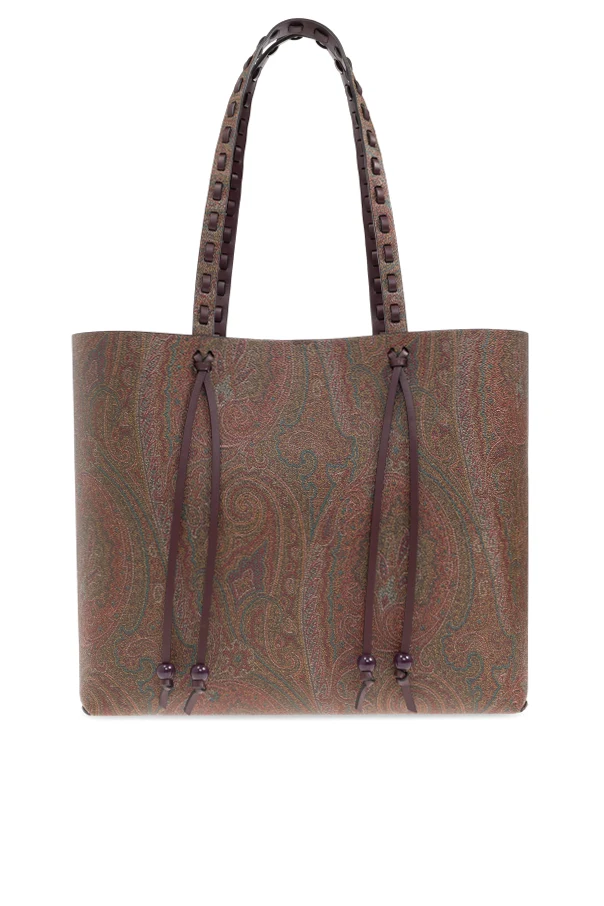 BURGUNDER Tasche im shopper-Stil
