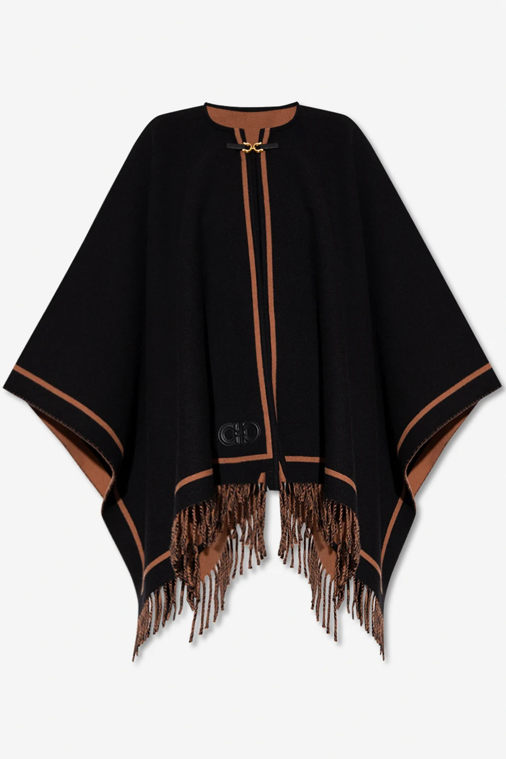 Wool poncho