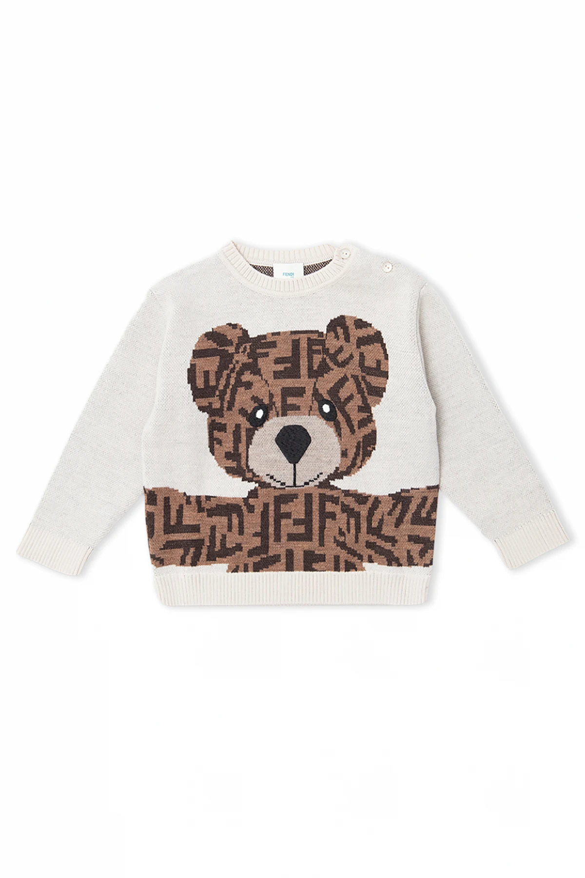 Sweater with teddy bear