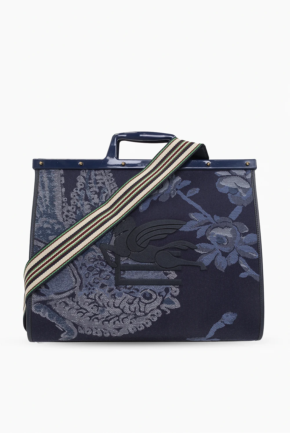 ‘Love Trotter Large’ jacquard shopper bag
