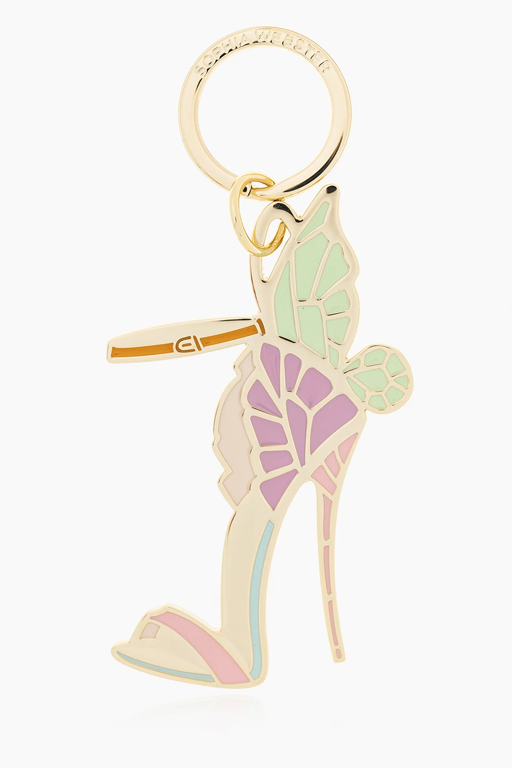 Keyring with ‘Chiara’ sandal charm