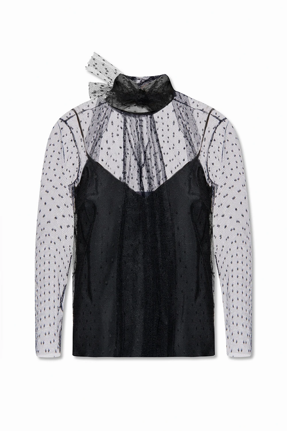 Top with polka dots