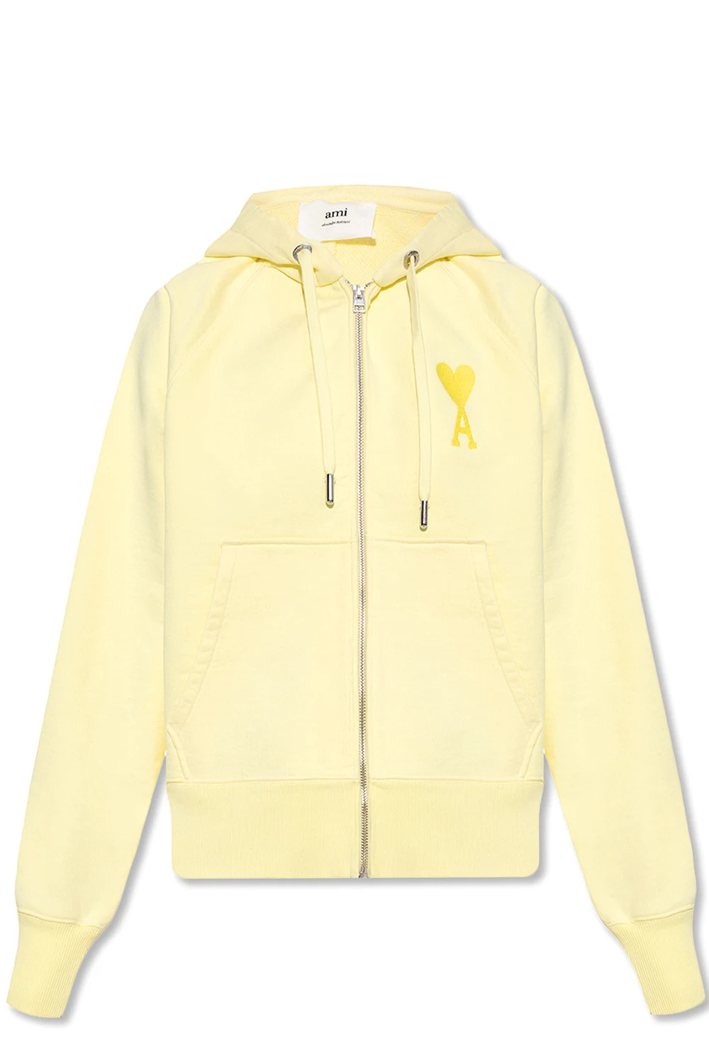 Logo-embroidered hoodie