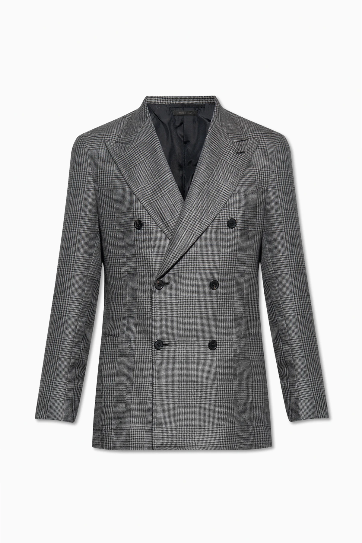 Cashmere double-breasted blazer